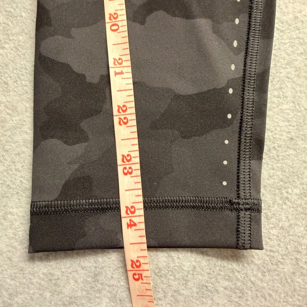 Lululemon Swift Speed High-Rise Tight 25 Camo Deep Coal Multi Gray Leggings 6